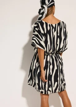 Vestido de playa de viscosa