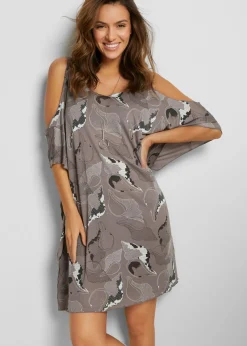 Vestido de playa de viscosa