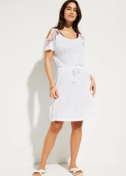 Vestido de playa transparente