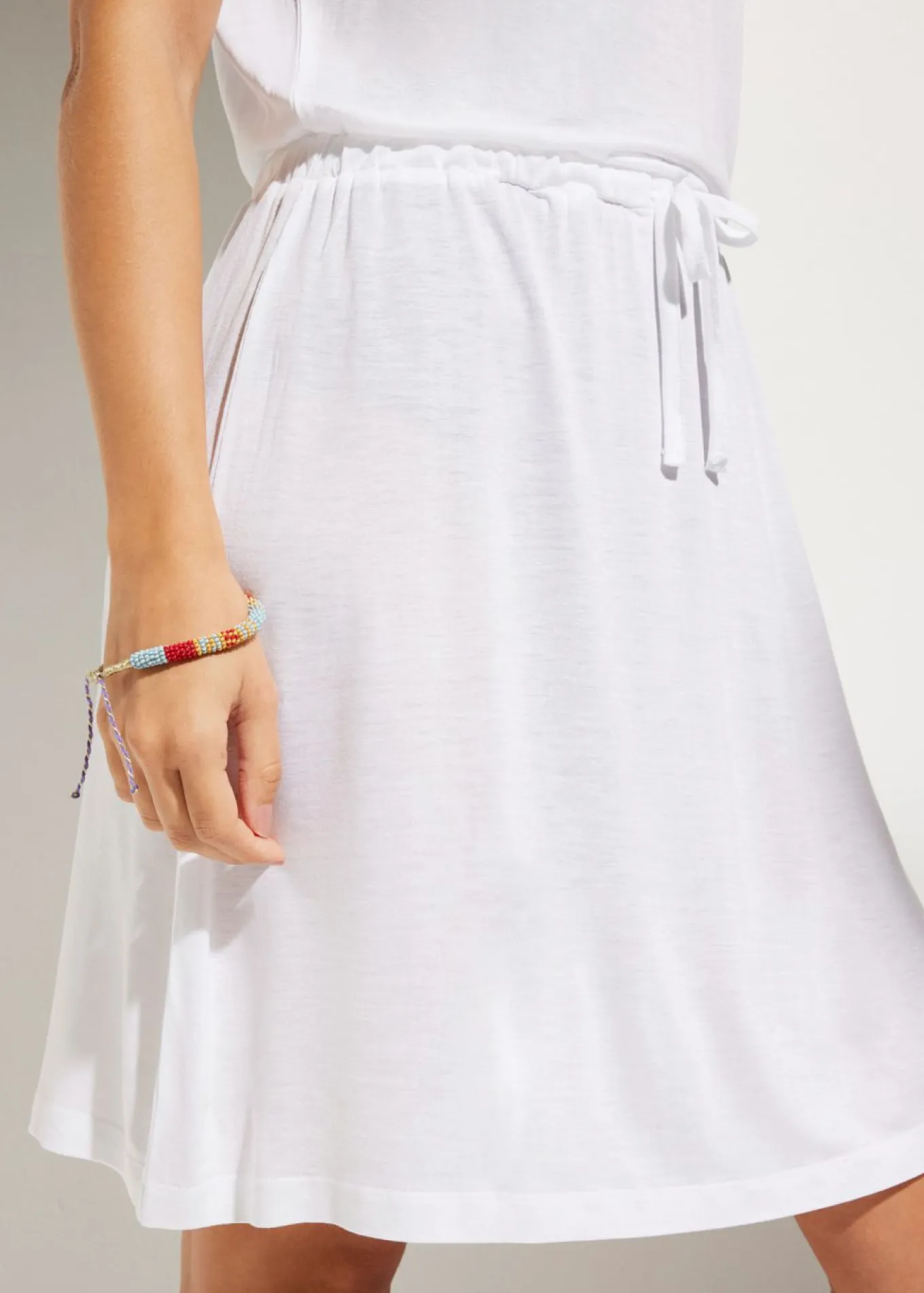 Vestido de playa transparente