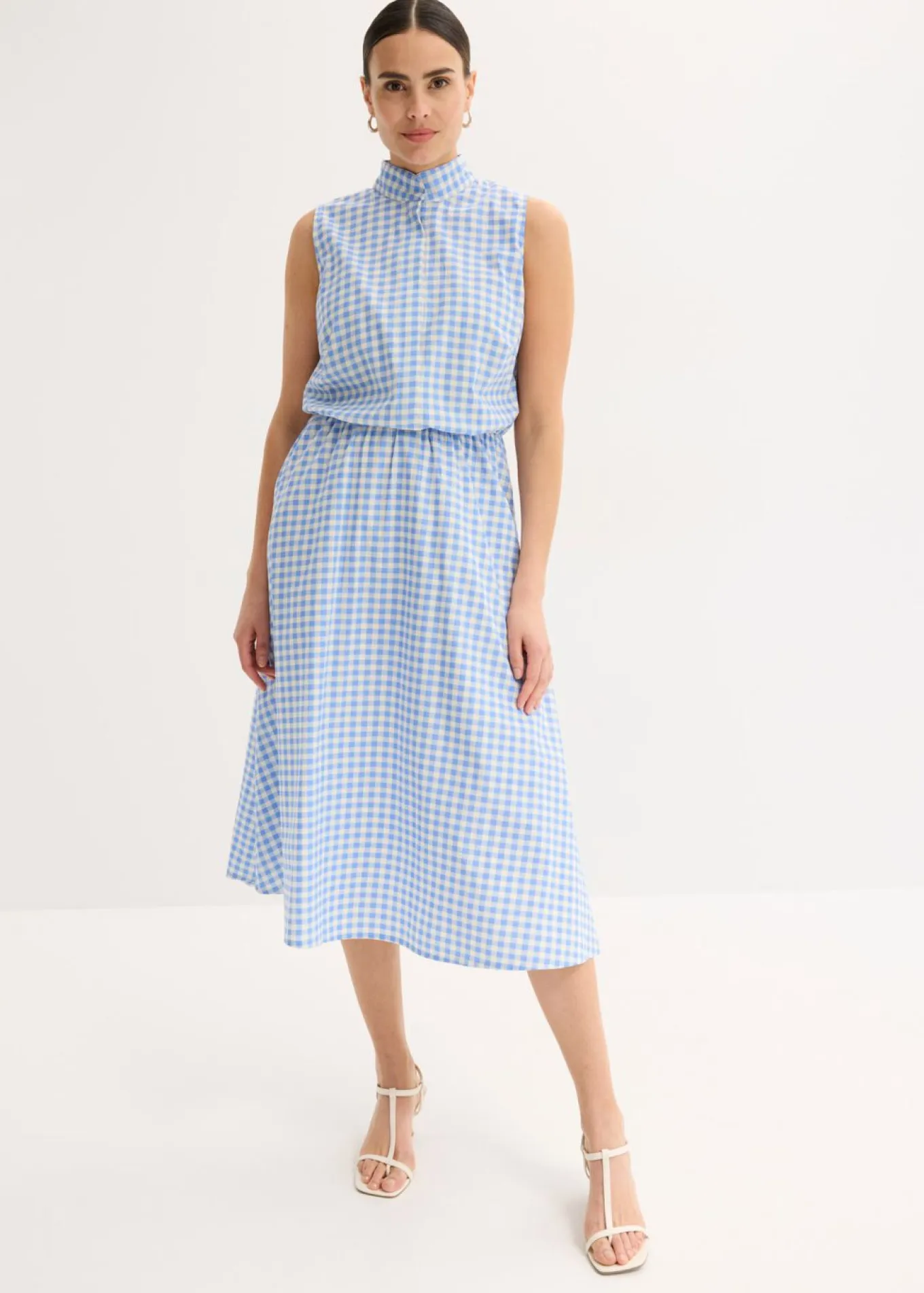 Vestido de popelín de algodón