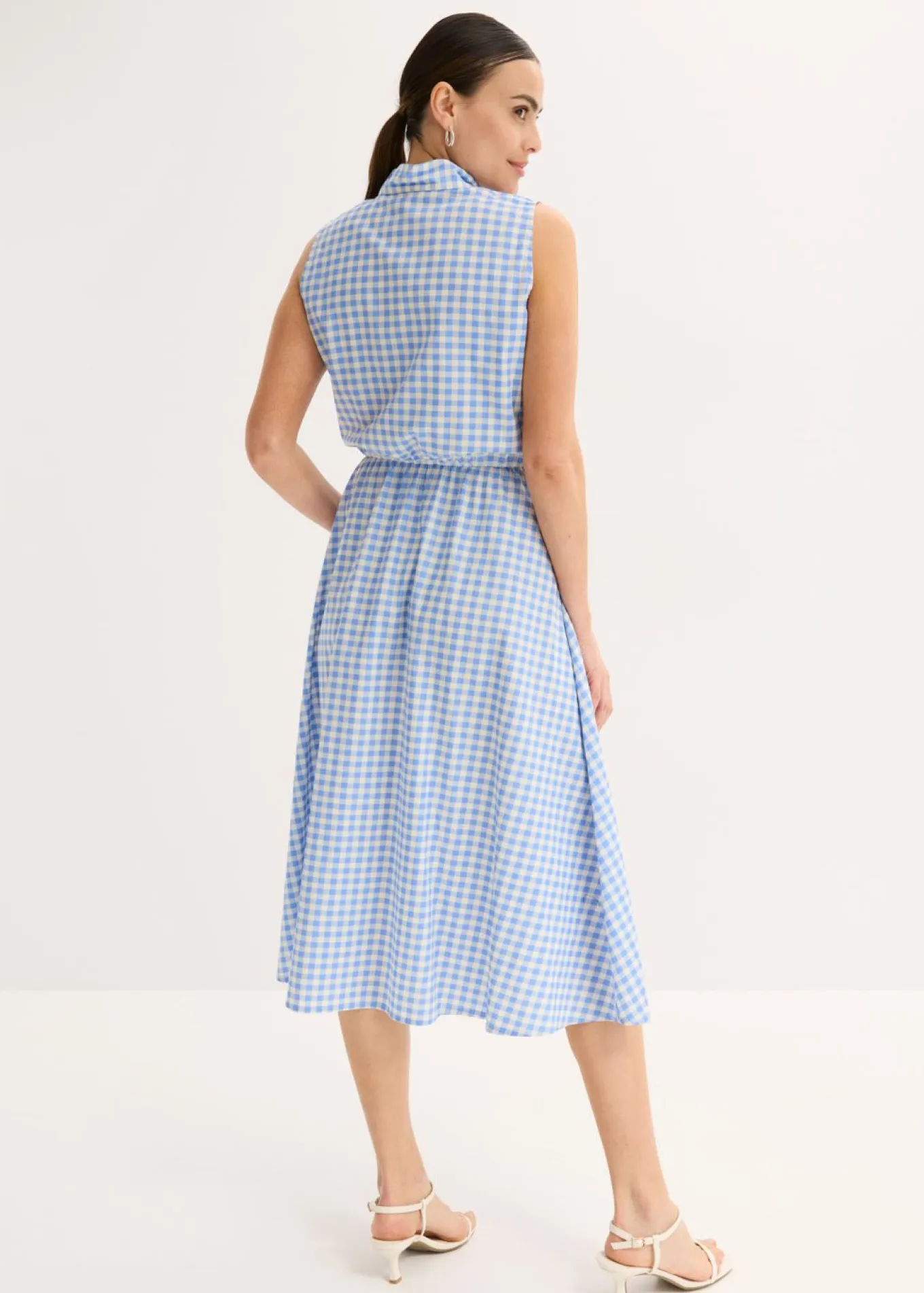 Vestido de popelín de algodón