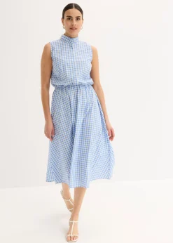 Vestido de popelín de algodón