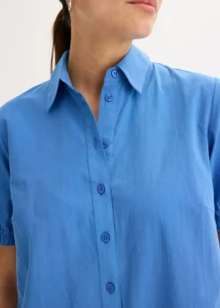 Vestido de popelín de muselina