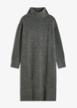 Vestido de punto con abertura