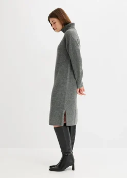Vestido de punto con abertura