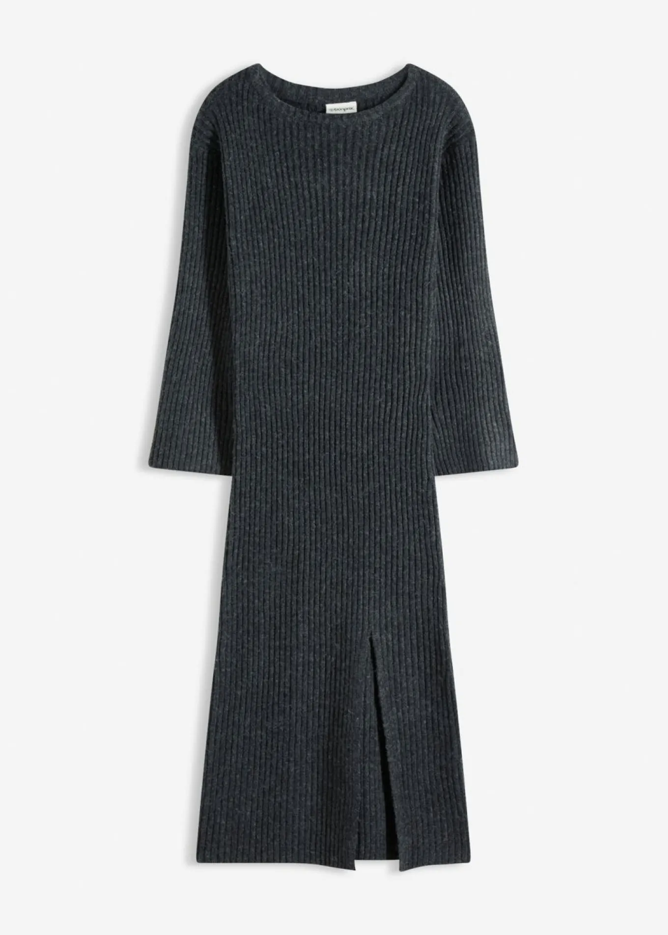 Vestido de punto con abertura