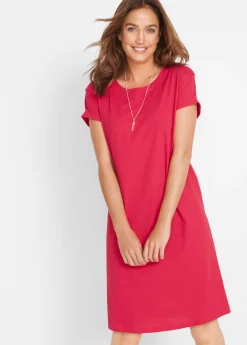 Vestido de punto con algodón orgánico puro