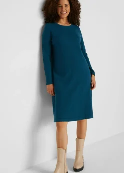 Vestido de punto con algodón reciclado
