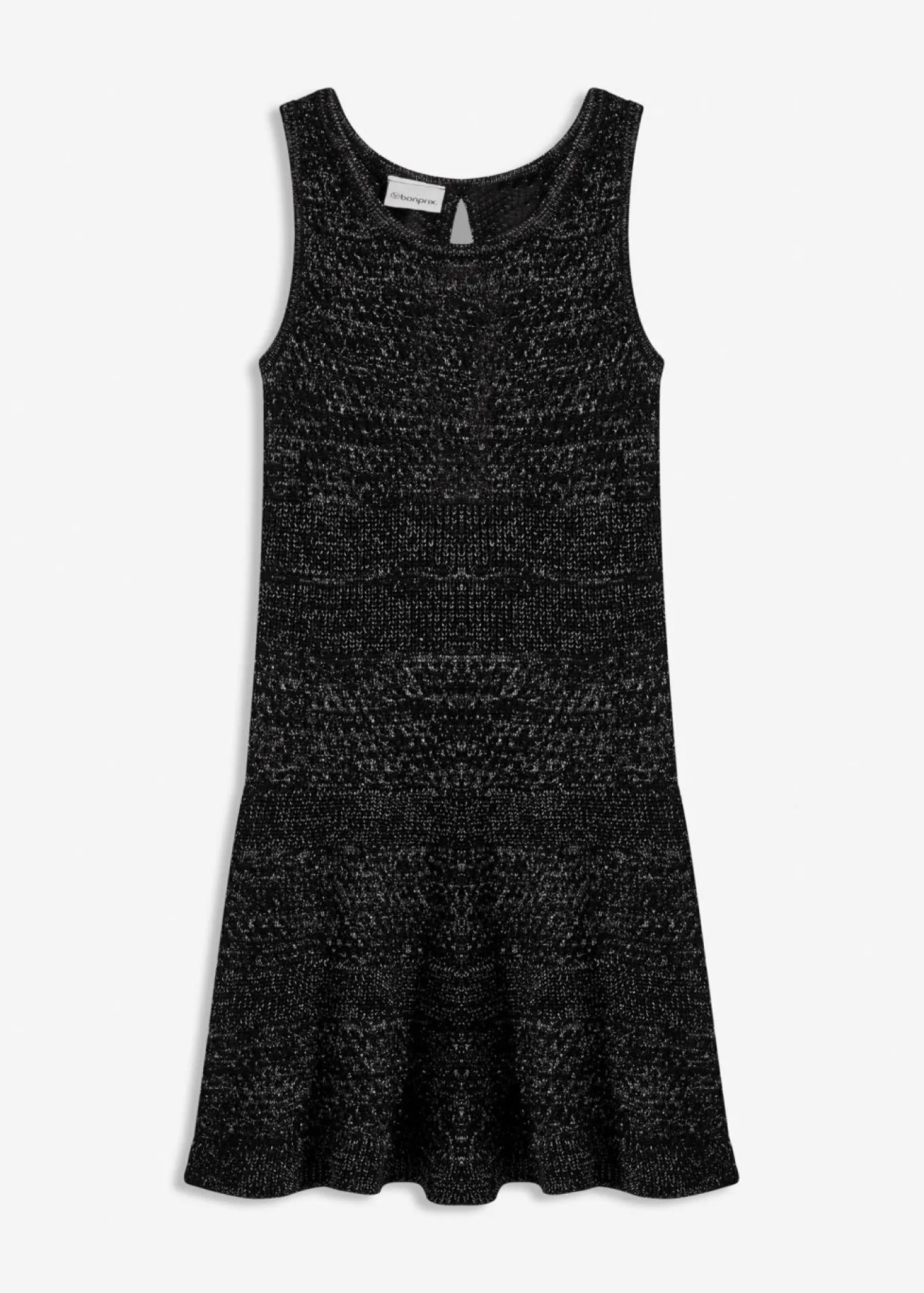 Vestido de punto con aspecto de ganchillo