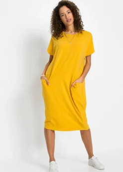 Vestido de punto con bolsillos