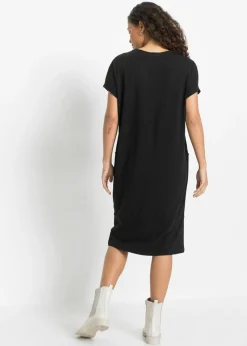 Vestido de punto con bolsillos
