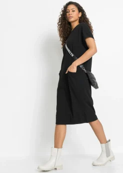 Vestido de punto con bolsillos