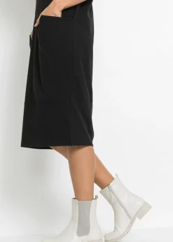Vestido de punto con bolsillos