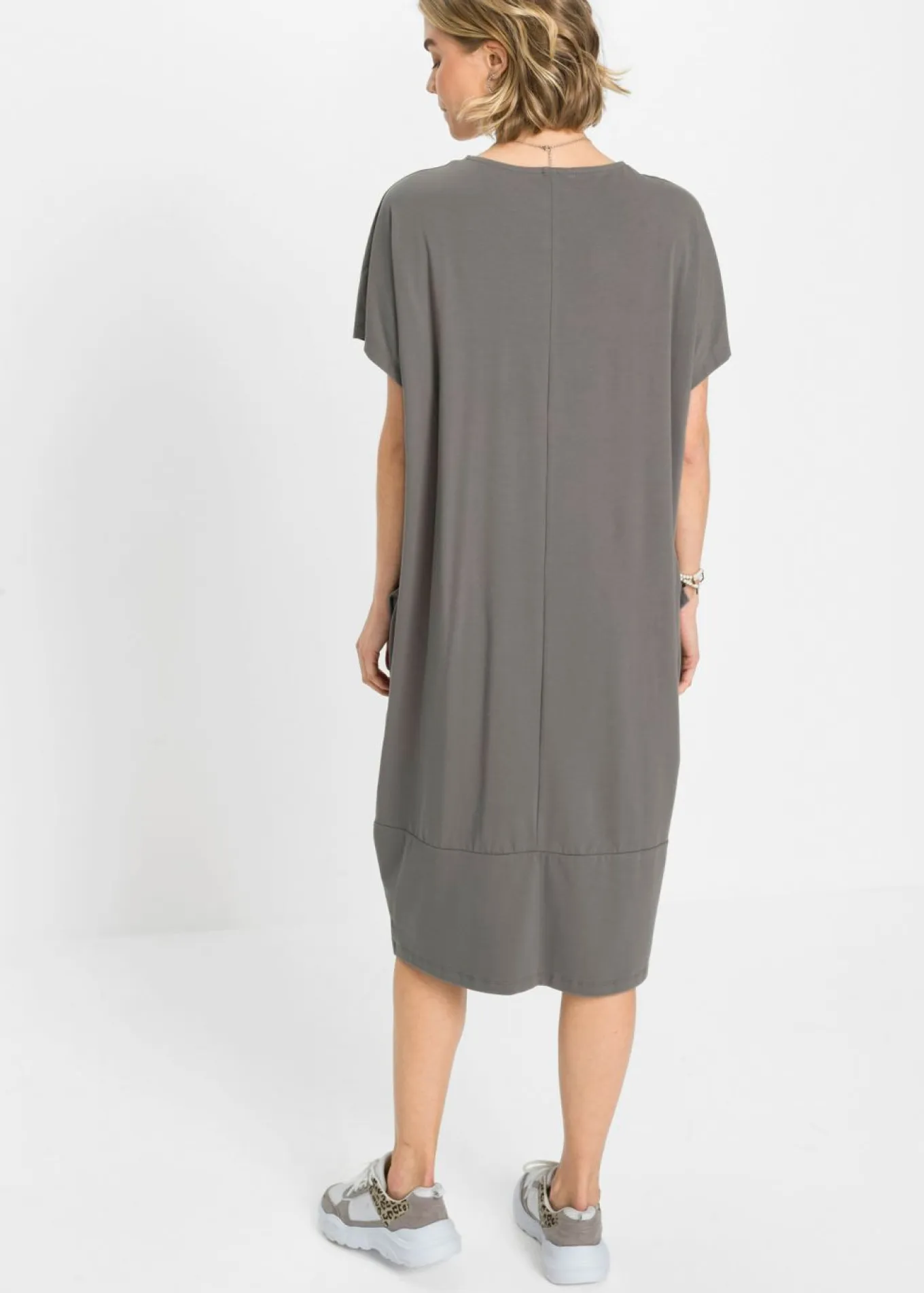 Vestido de punto con bolsillos