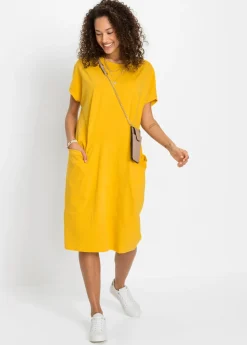Vestido de punto con bolsillos