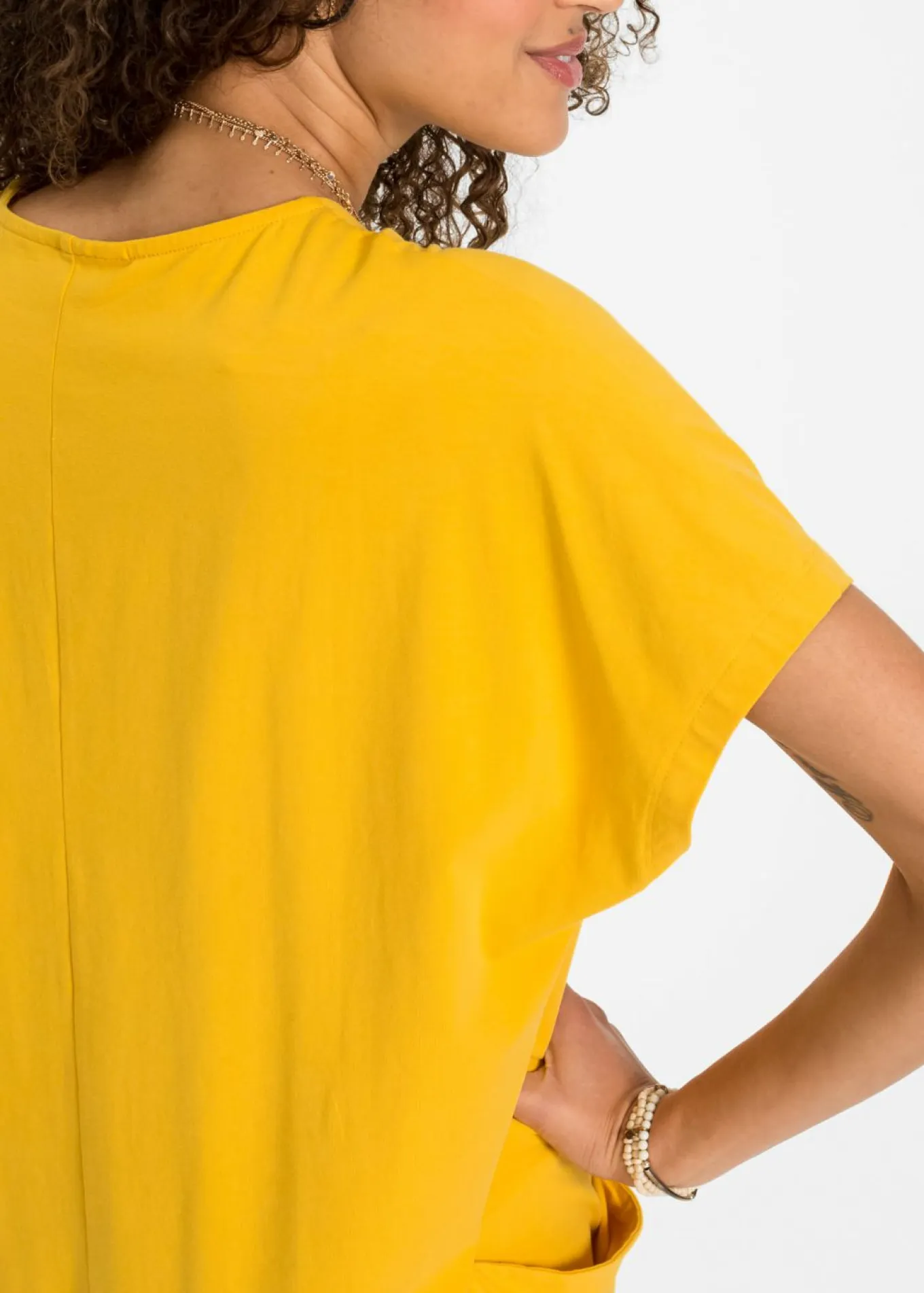 Vestido de punto con bolsillos
