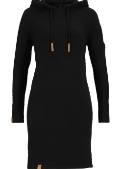 Vestido de punto con capucha