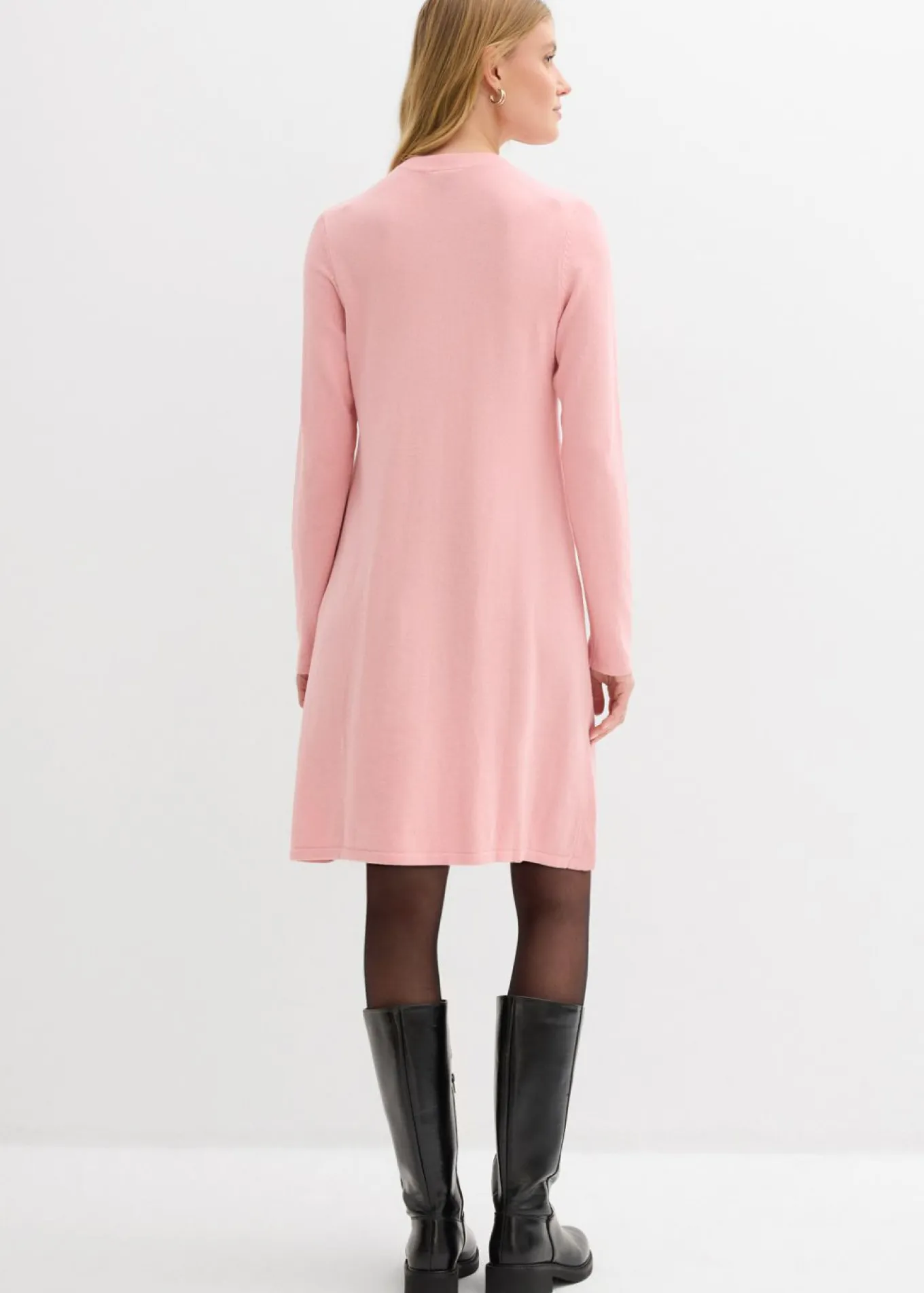 Vestido de punto con corte en A