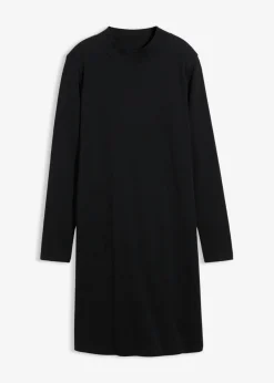 Vestido de punto con cuello alto
