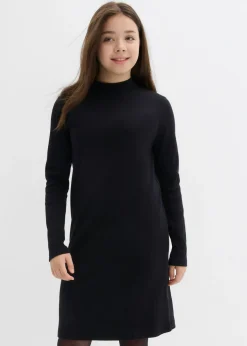 Vestido de punto con cuello alto