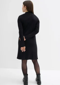 Vestido de punto con cuello alto