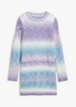 Vestido de punto con degradado cromático