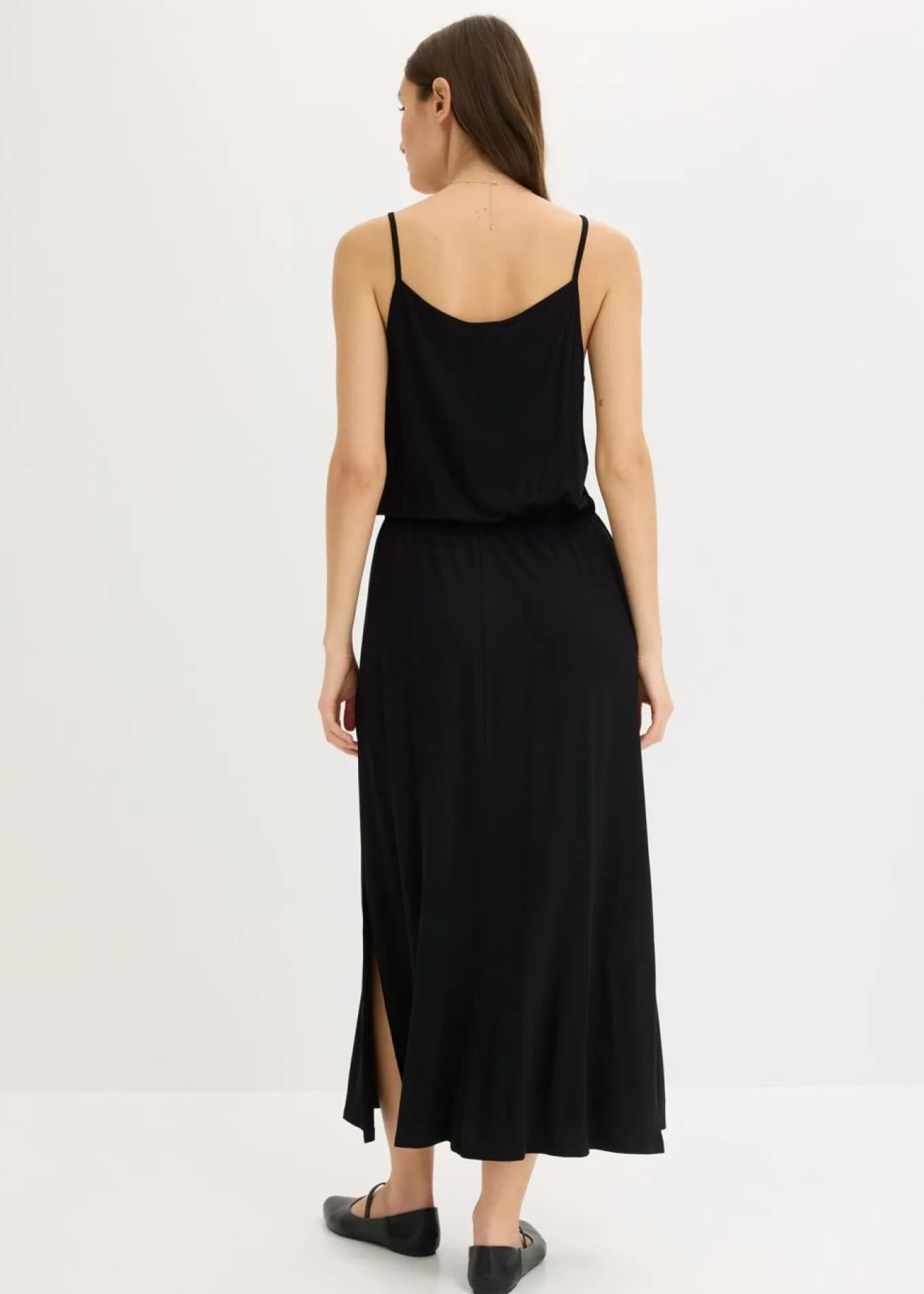 Vestido de punto con encaje