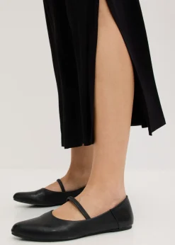 Vestido de punto con encaje