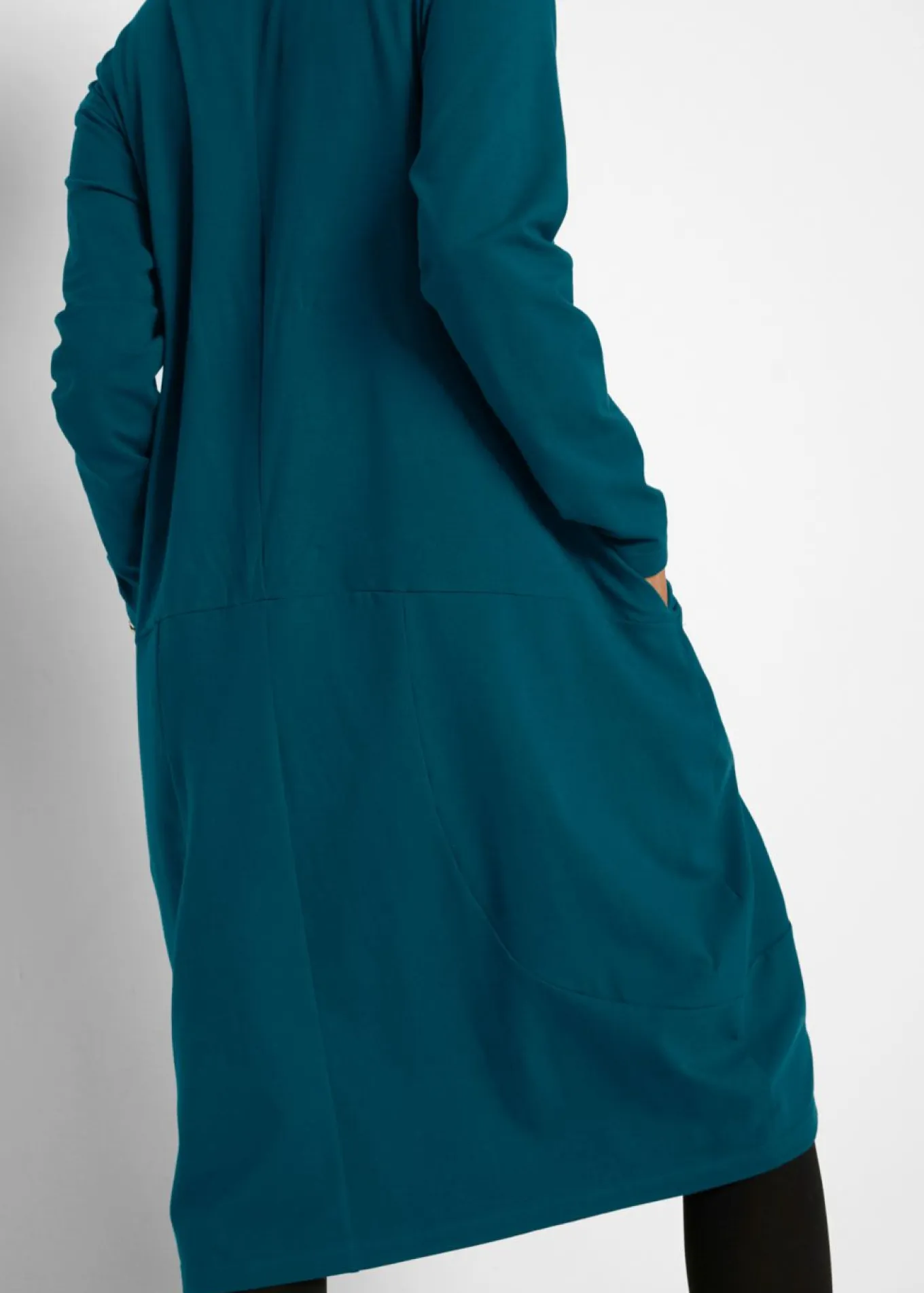 Vestido de punto con forma en O