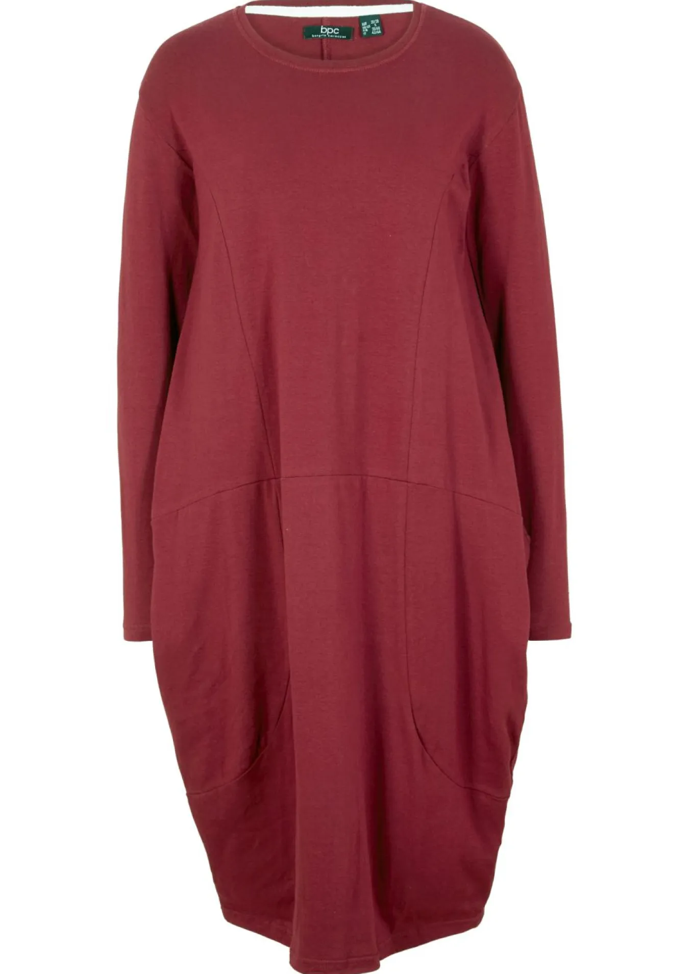 Vestido de punto con forma en O