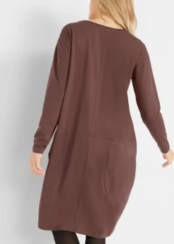 Vestido de punto con forma en O