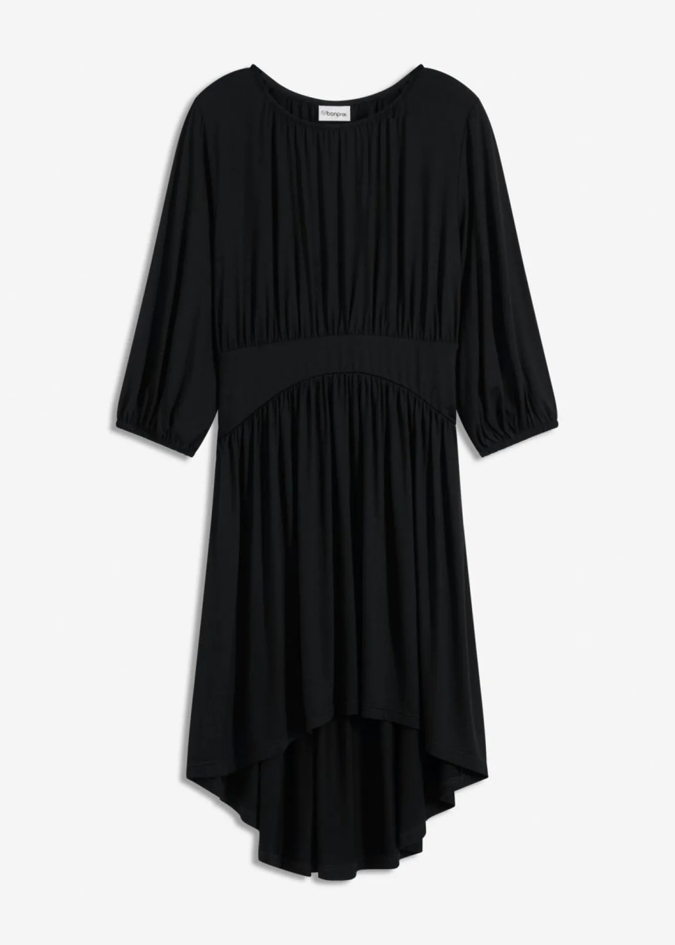 Vestido de punto con fruncidos