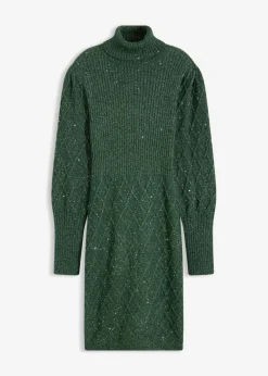 Vestido de punto con lentejuelas