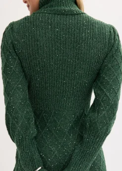 Vestido de punto con lentejuelas