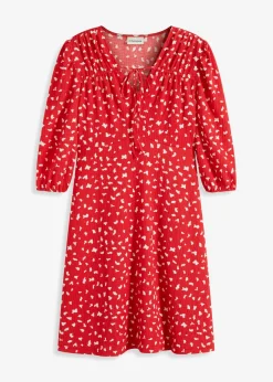 Vestido de punto con línea en A