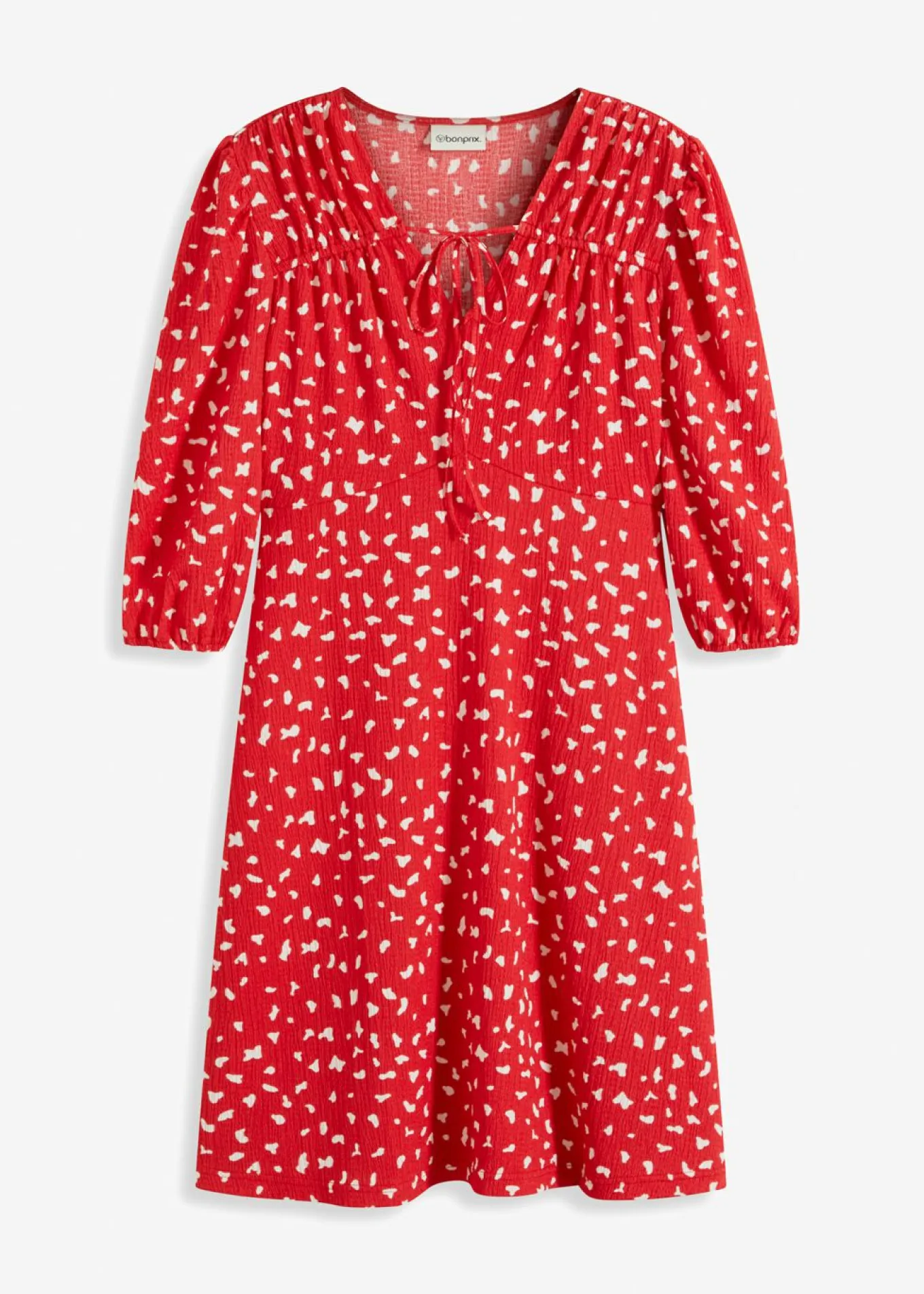 Vestido de punto con línea en A