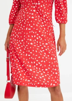 Vestido de punto con línea en A