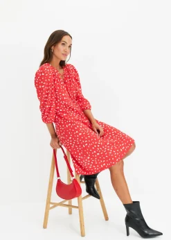 Vestido de punto con línea en A