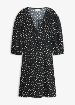 Vestido de punto con línea en A