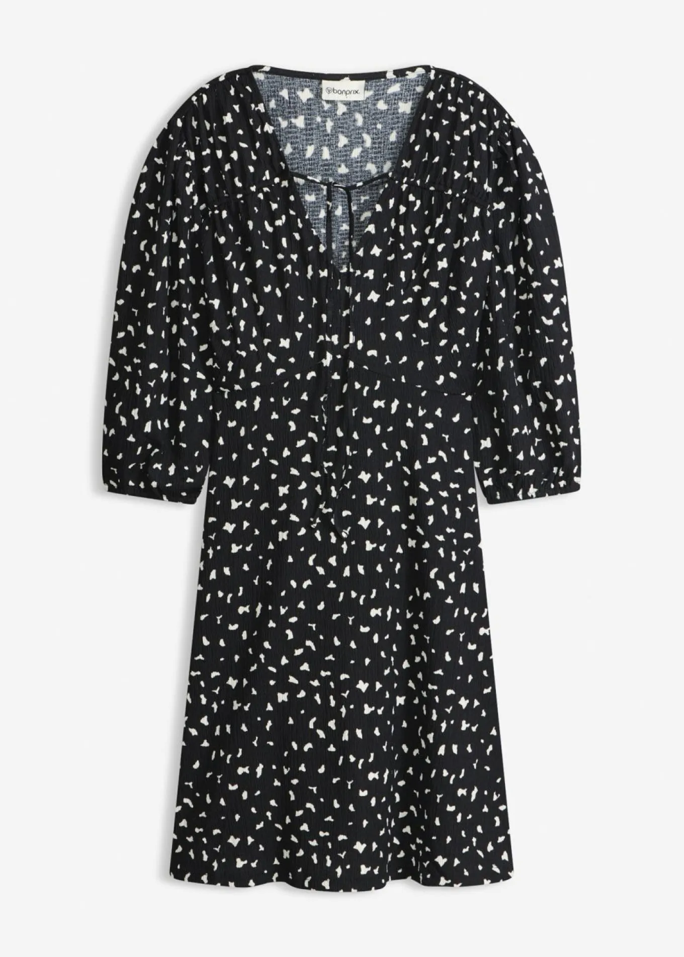 Vestido de punto con línea en A