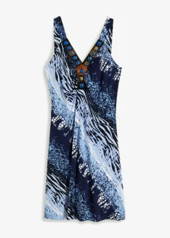 Vestido de punto con línea en A