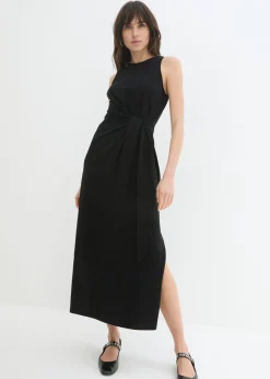 Vestido de punto con nudo