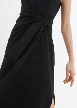 Vestido de punto con nudo