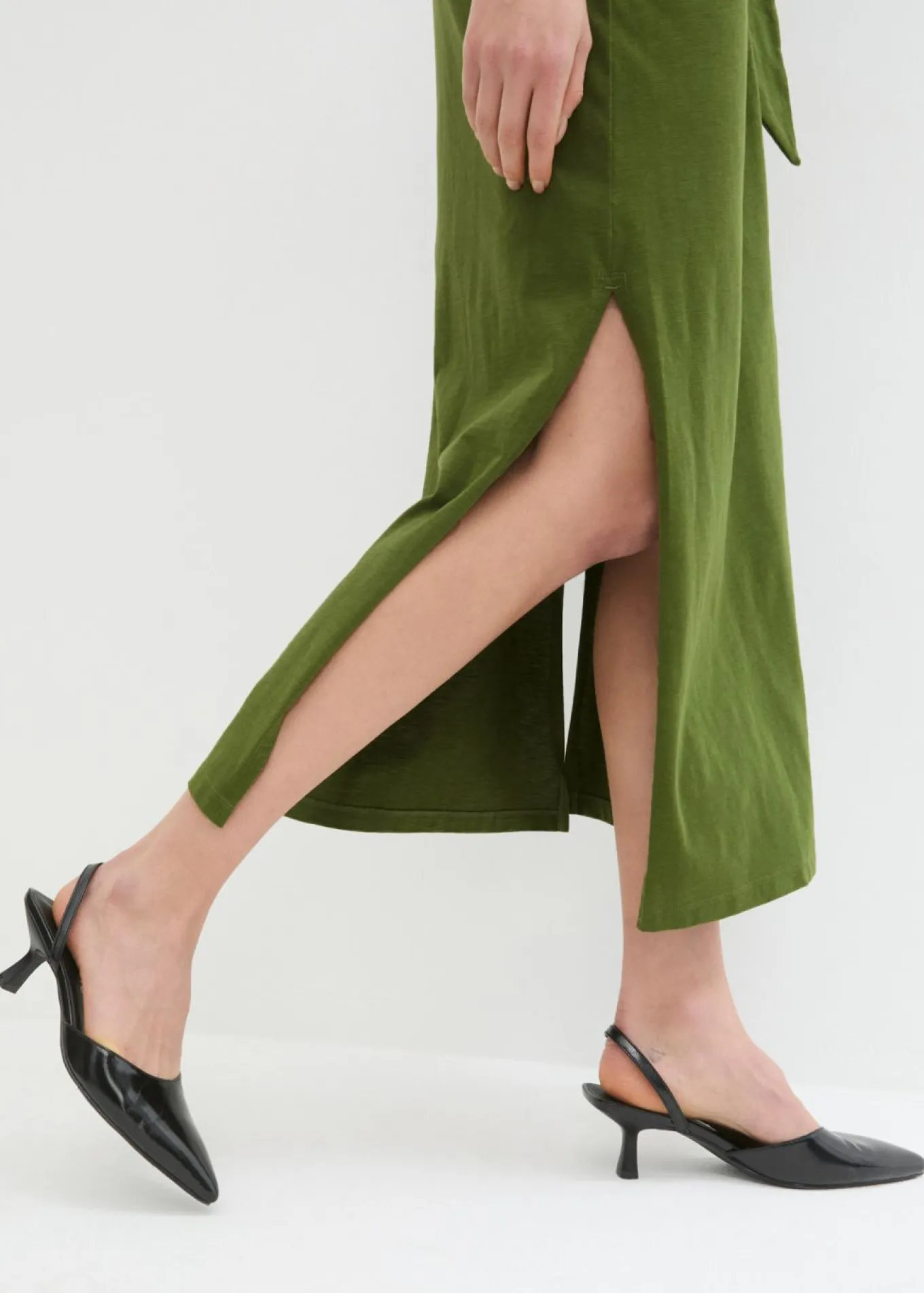 Vestido de punto con nudo