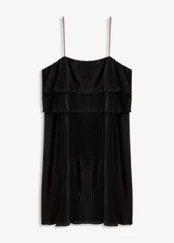 Vestido de punto con plisado
