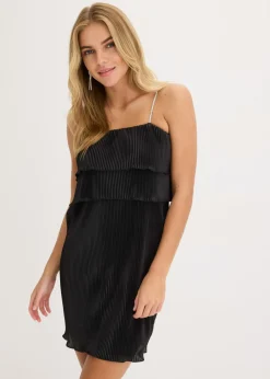 Vestido de punto con plisado