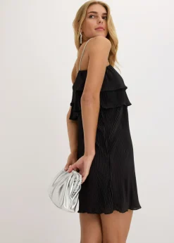 Vestido de punto con plisado