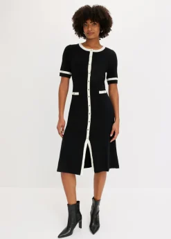 Vestido de punto con viscosa