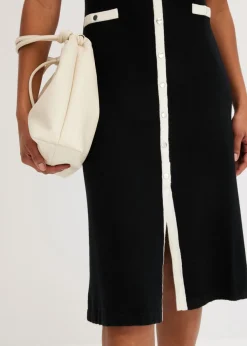 Vestido de punto con viscosa